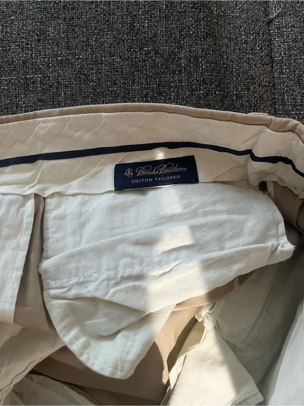 Brooks Brothers Beige Chino Pants - Picture 2 of 3